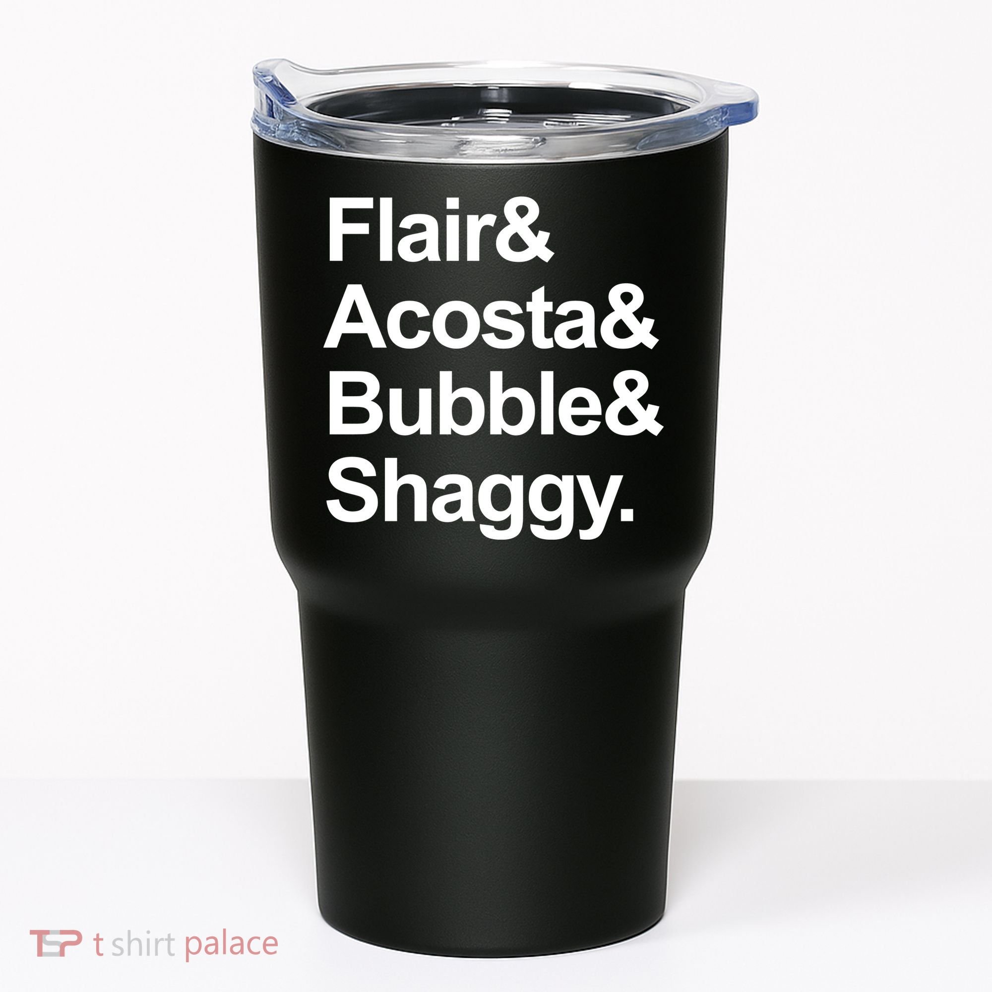 Flair Acosta Bubble And Shaggy Tumbler
