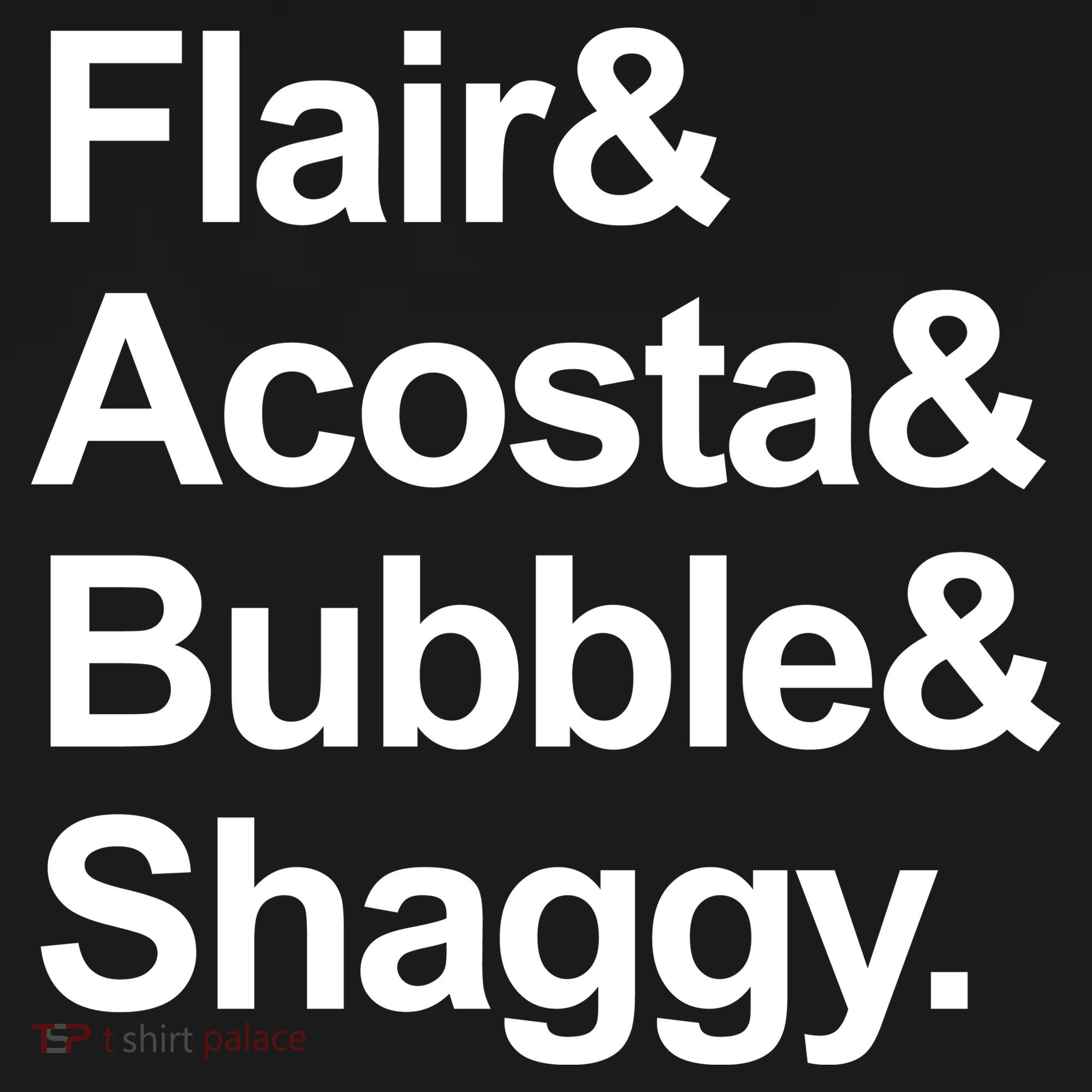 Flair Acosta Bubble And Shaggy Women's Tank Top