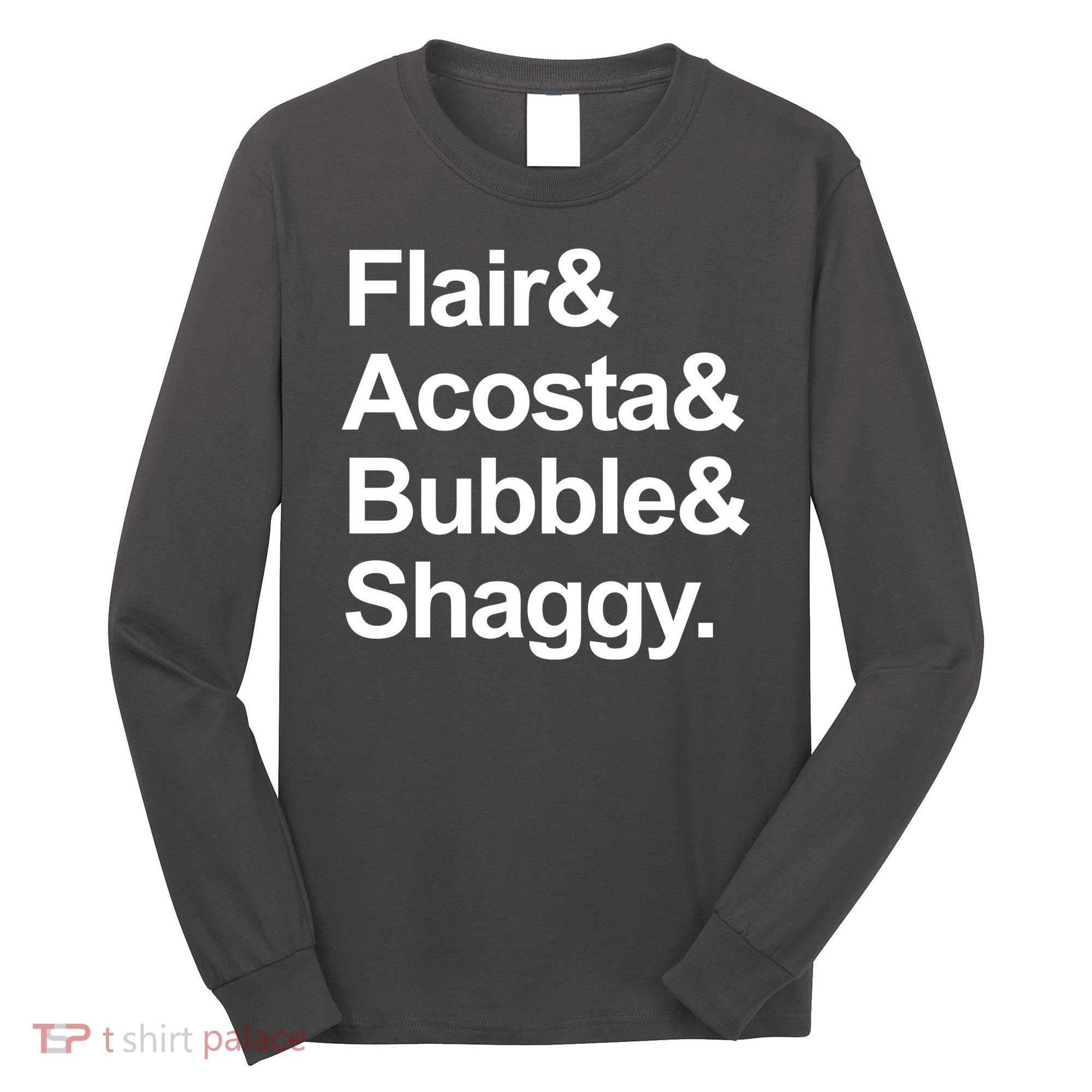 Flair Acosta Bubble And Shaggy Long Sleeve Shirt