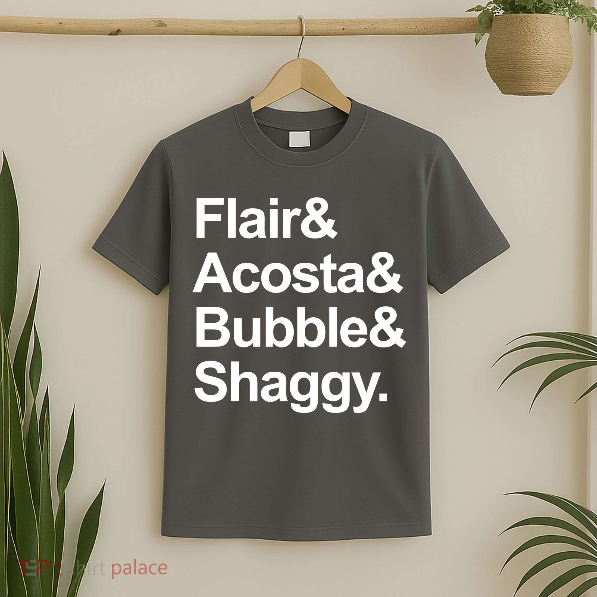 Flair Acosta Bubble And Shaggy T-Shirt