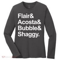 Flair Acosta Bubble And Shaggy Women's Long Sleeve Shirt thumb 0