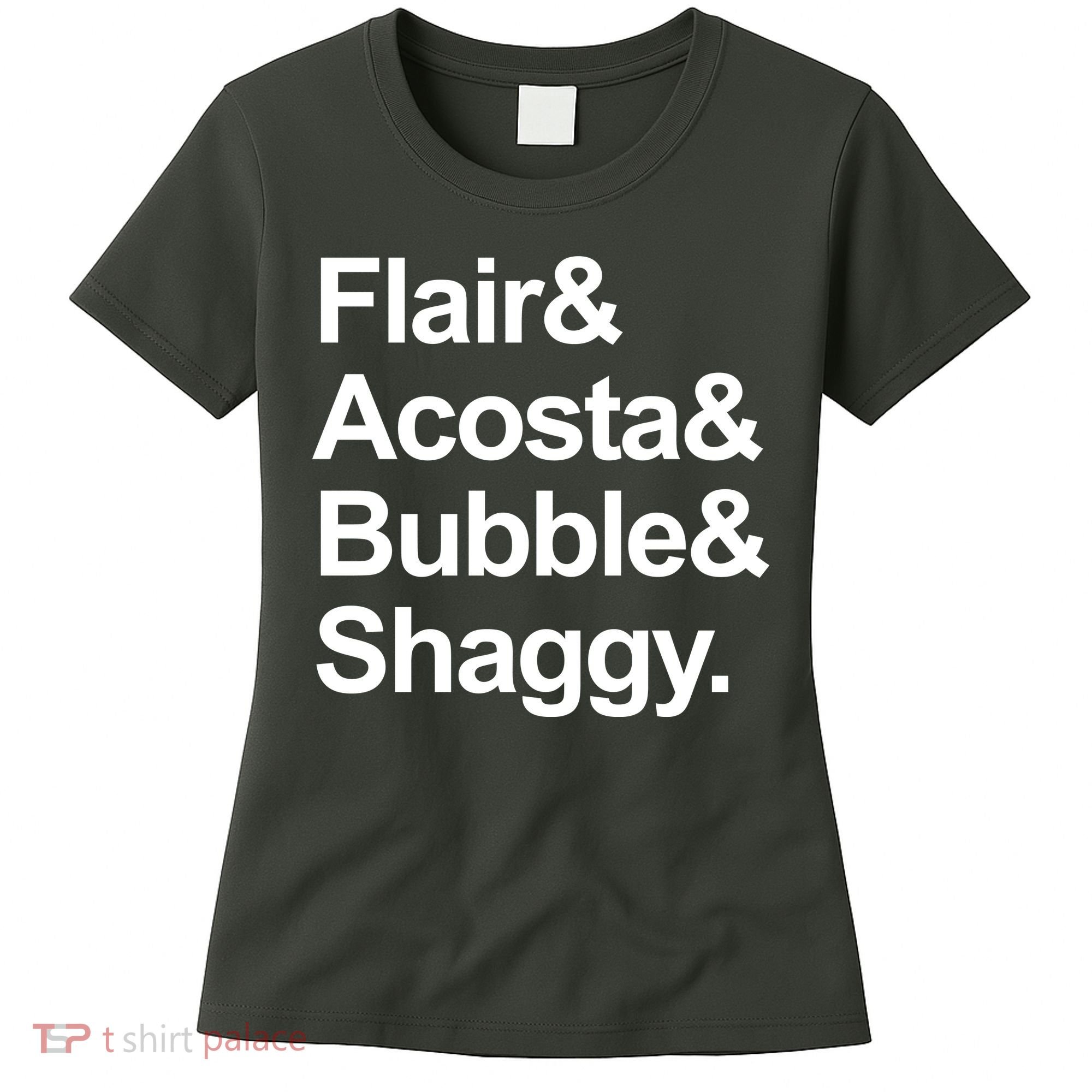 Flair Acosta Bubble And Shaggy Women's T-Shirt
