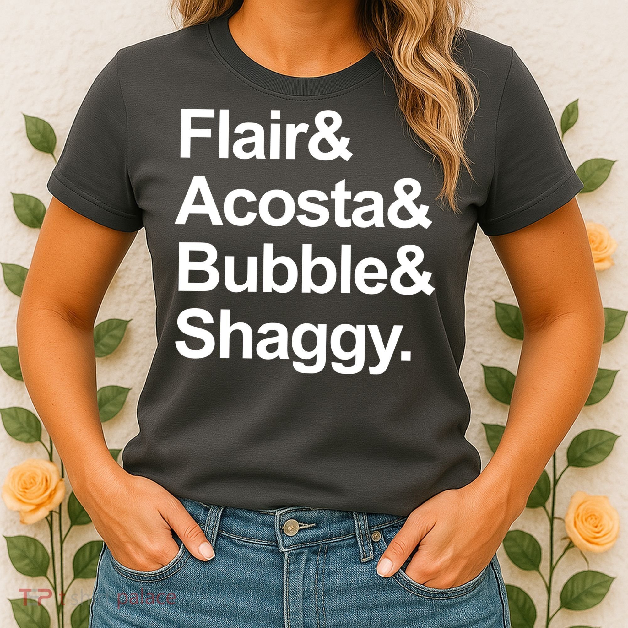 Flair Acosta Bubble And Shaggy Women's T-Shirt