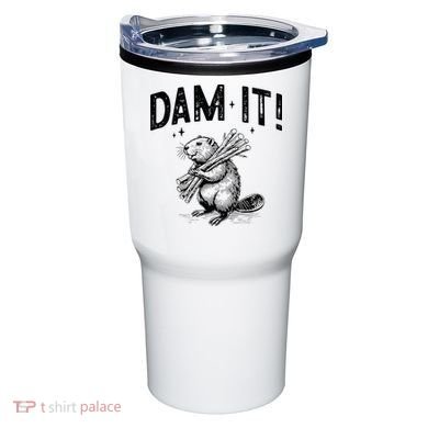 Funny Animal Beaver Dam It Tumbler