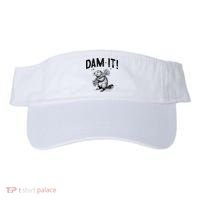 Funny Animal Beaver Dam It Visor thumb 0