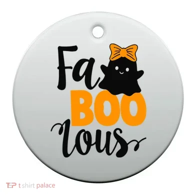 FaBoolous Ceramic Ornament