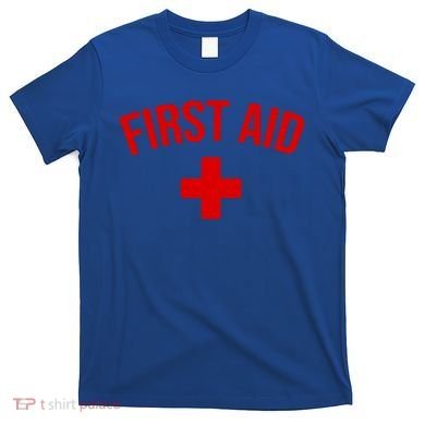 First Aid Cross Cool Medic Emergency Staff Uniform Gift T-Shirt