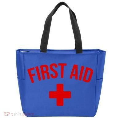 First Aid Cross Cool Medic Emergency Staff Uniform Gift Tote Bag