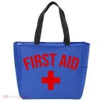 First Aid Cross Cool Medic Emergency Staff Uniform Gift Tote Bag thumb 0