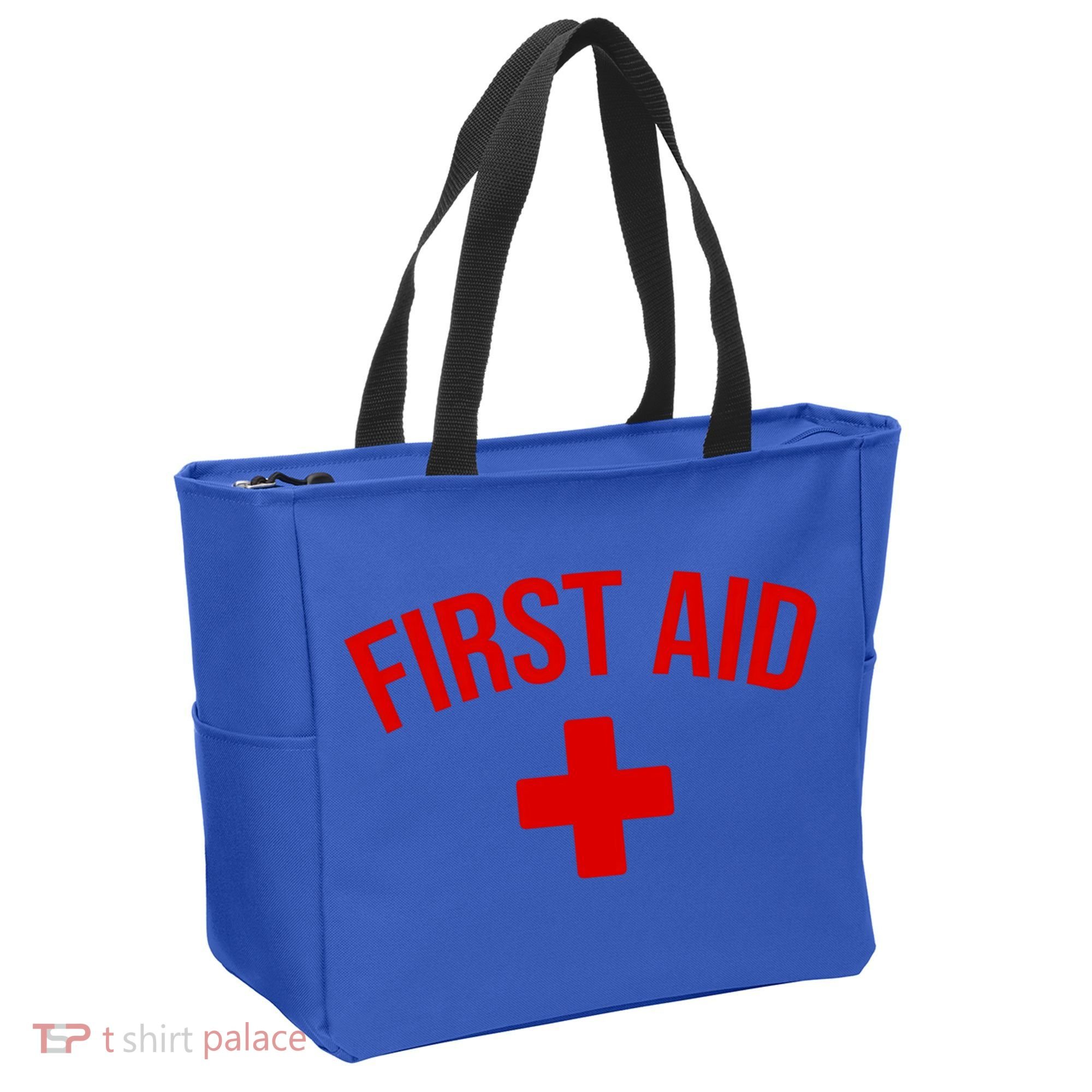 First Aid Cross Cool Medic Emergency Staff Uniform Gift Tote Bag