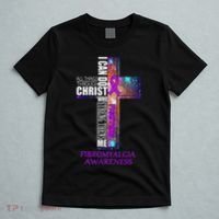 Fibromyalgia Awareness Christmas Gif T-Shirt thumb 5