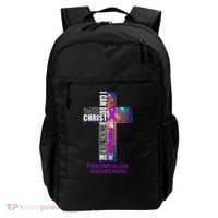 Fibromyalgia Awareness Christmas Gif Backpack thumb 0