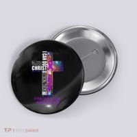 Fibromyalgia Awareness Christmas Gif Button thumb 0