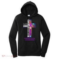 Fibromyalgia Awareness Christmas Gif Women's Hoodie thumb 0