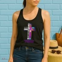 Fibromyalgia Awareness Christmas Gif Women's Tank Top thumb 2