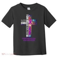 Fibromyalgia Awareness Christmas Gif Toddler T-Shirt thumb 0