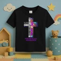 Fibromyalgia Awareness Christmas Gif Toddler T-Shirt thumb 3