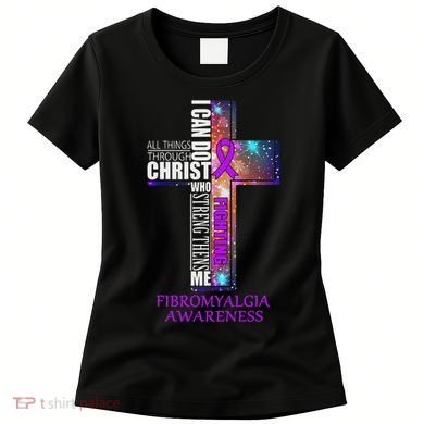 Fibromyalgia Awareness Christmas Gif Women's T-Shirt