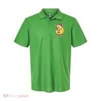 Funny and Cute Duck Puns Merry Christmas Duck The Halls Polo thumb 0