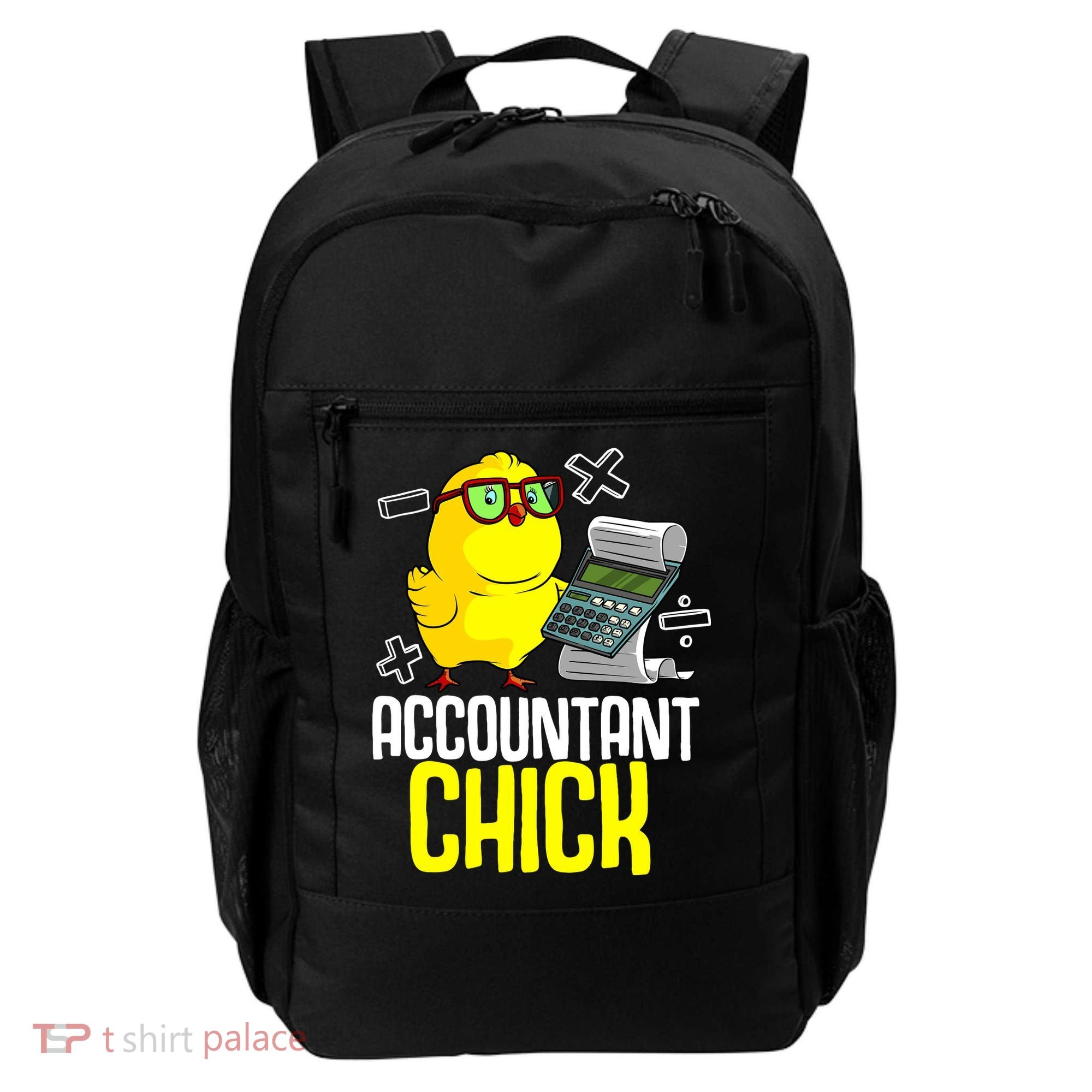 Funny Accountant Chick Gift For Cpa Bookkeeper Auditor Wo Backpack