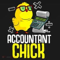 Funny Accountant Chick Gift For Cpa Bookkeeper Auditor Wo Backpack thumb 2