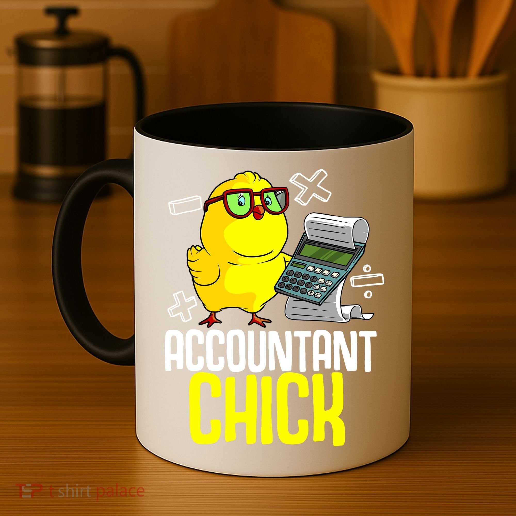 Funny Accountant Chick Gift For Cpa Bookkeeper Auditor Wo Coffee Mug
