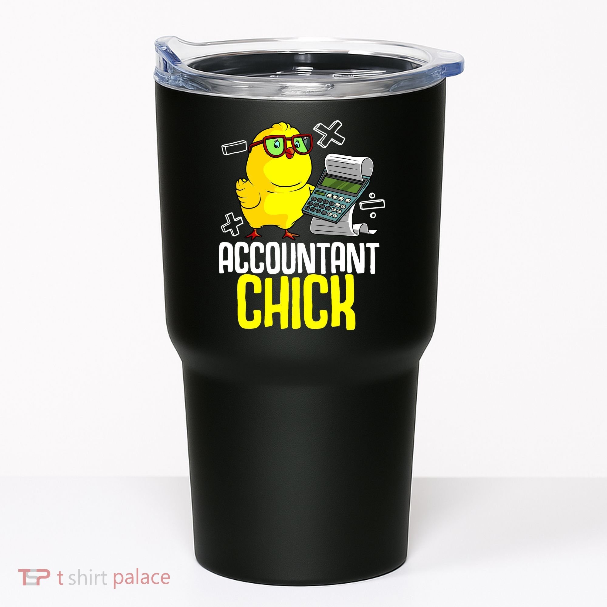 Funny Accountant Chick Gift For Cpa Bookkeeper Auditor Wo Tumbler