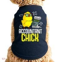 Funny Accountant Chick Gift For Cpa Bookkeeper Auditor Wo Doggie Tank thumb 0