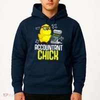 Funny Accountant Chick Gift For Cpa Bookkeeper Auditor Wo Hoodie thumb 2