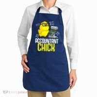 Funny Accountant Chick Gift For Cpa Bookkeeper Auditor Wo Apron thumb 2