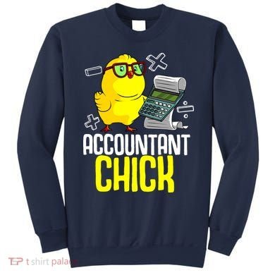 Funny Accountant Chick Gift For Cpa Bookkeeper Auditor Wo Sweatshirt