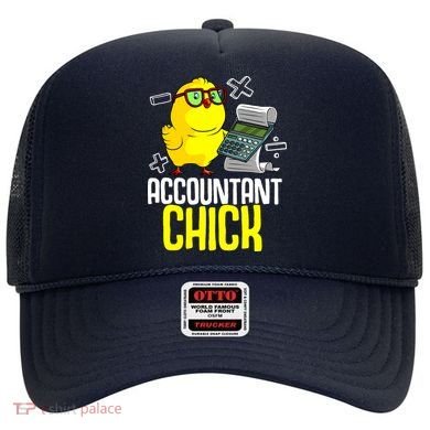 Funny Accountant Chick Gift For Cpa Bookkeeper Auditor Wo Hat