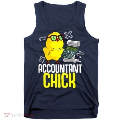 Funny Accountant Chick Gift For Cpa Bookkeeper Auditor Wo Tank Top