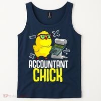 Funny Accountant Chick Gift For Cpa Bookkeeper Auditor Wo Tank Top thumb 2