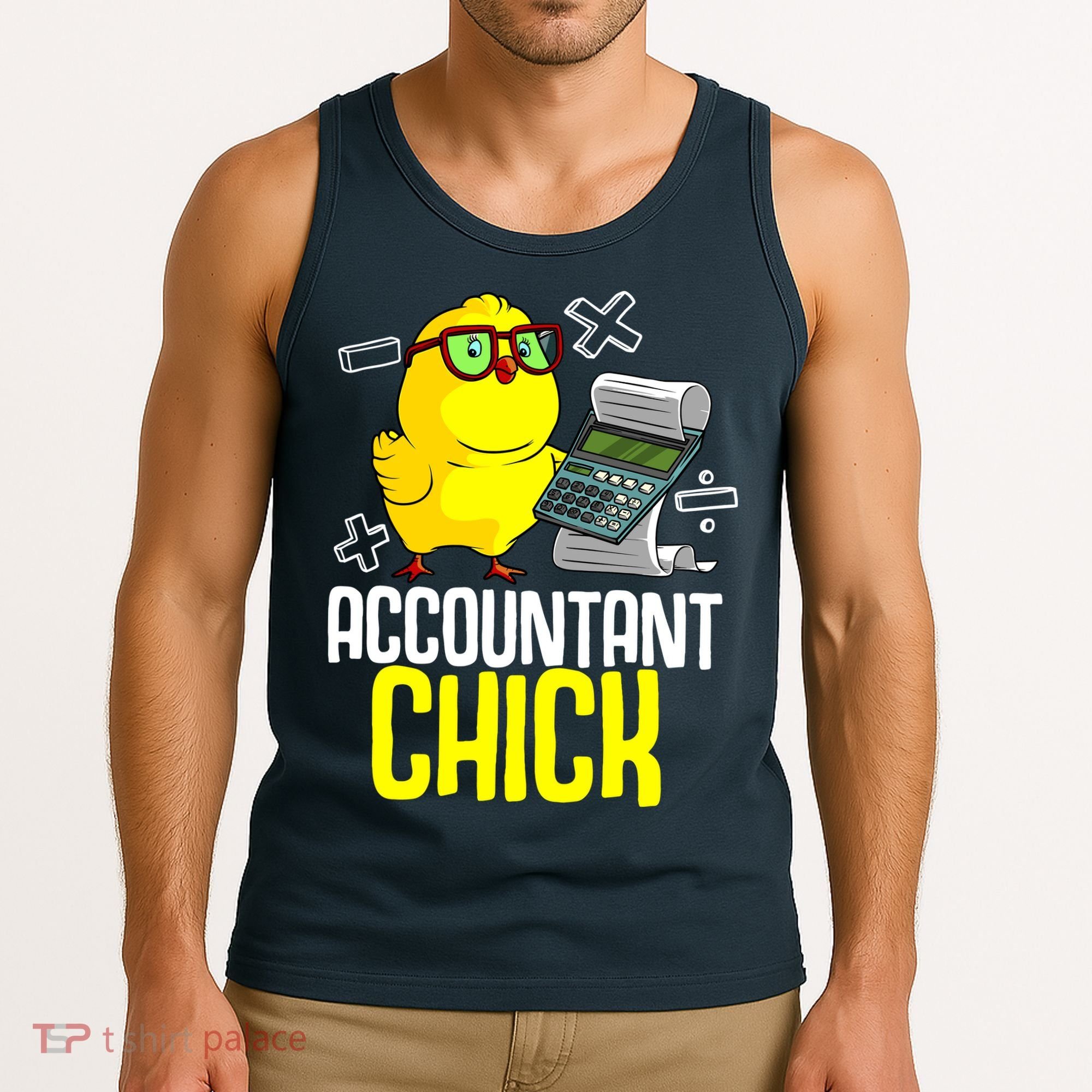Funny Accountant Chick Gift For Cpa Bookkeeper Auditor Wo Tank Top