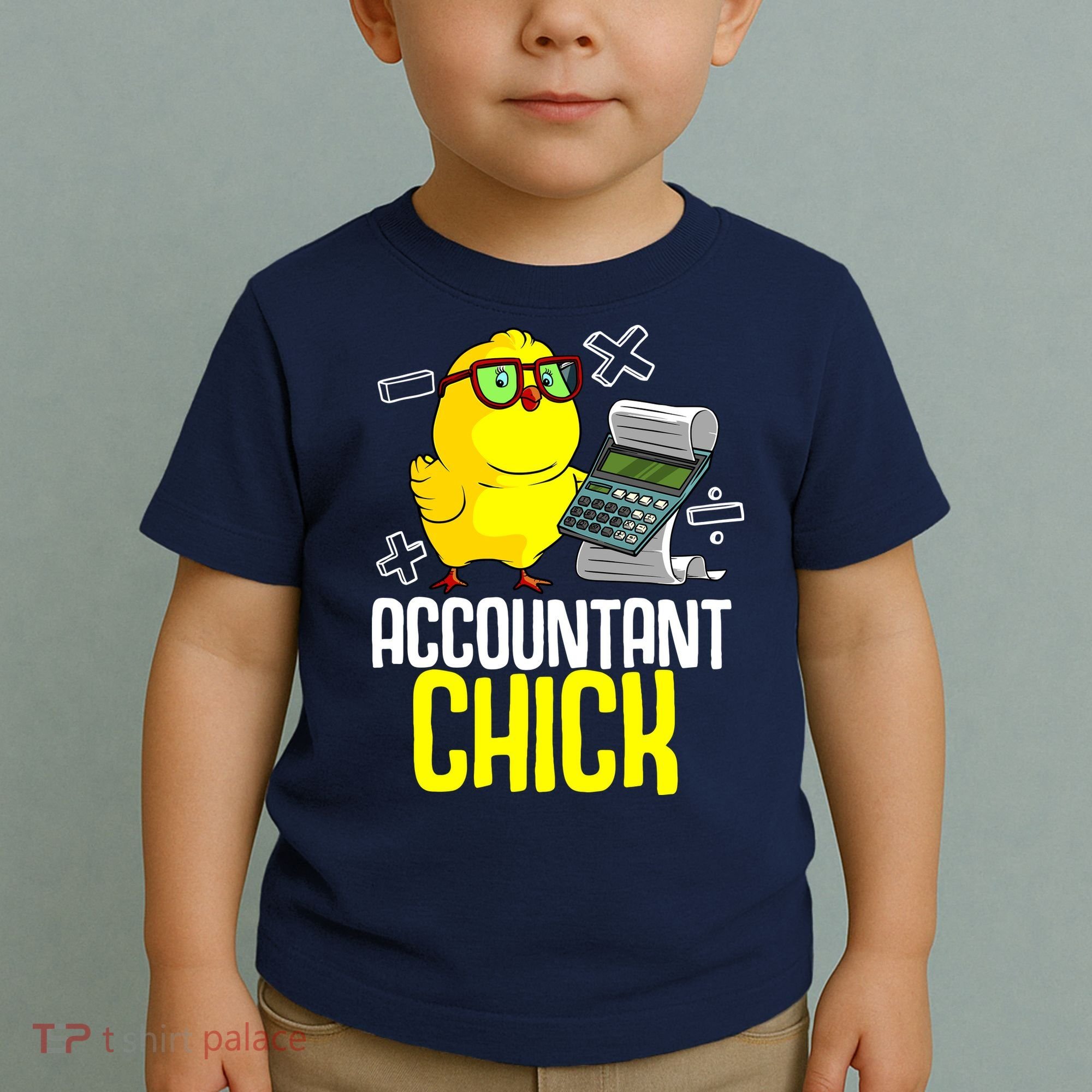 Funny Accountant Chick Gift For Cpa Bookkeeper Auditor Wo Toddler T-Shirt