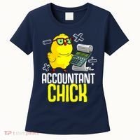 Funny Accountant Chick Gift For Cpa Bookkeeper Auditor Wo Women's T-Shirt thumb 0