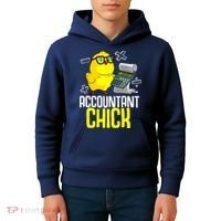 Funny Accountant Chick Gift For Cpa Bookkeeper Auditor Wo Kids Hoodie thumb 4