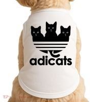 Funny Adicats Cute Cat Lover Pocket Cat Cat Mom Black Cat Doggie Tank thumb 0