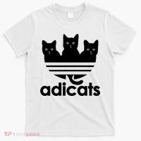 Funny Adicats Cute Cat Lover Pocket Cat Cat Mom Black Cat T-Shirt thumb 0
