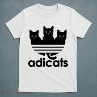 Funny Adicats Cute Cat Lover Pocket Cat Cat Mom Black Cat T-Shirt thumb 5