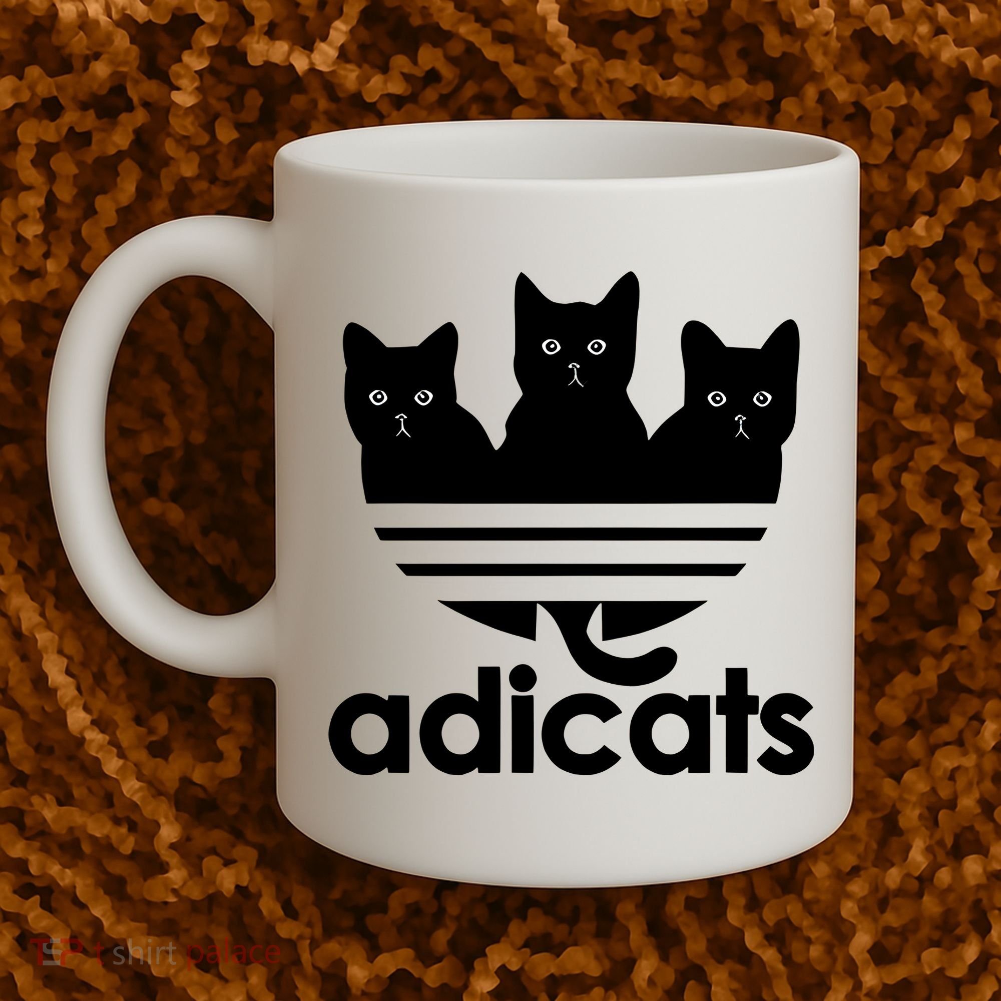 Funny Adicats Cute Cat Lover Pocket Cat Cat Mom Black Cat Coffee Mug