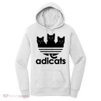 Funny Adicats Cute Cat Lover Pocket Cat Cat Mom Black Cat Women's Hoodie thumb 0