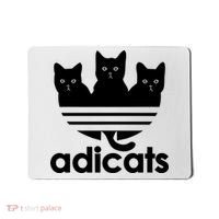 Funny Adicats Cute Cat Lover Pocket Cat Cat Mom Black Cat Mousepad thumb 0