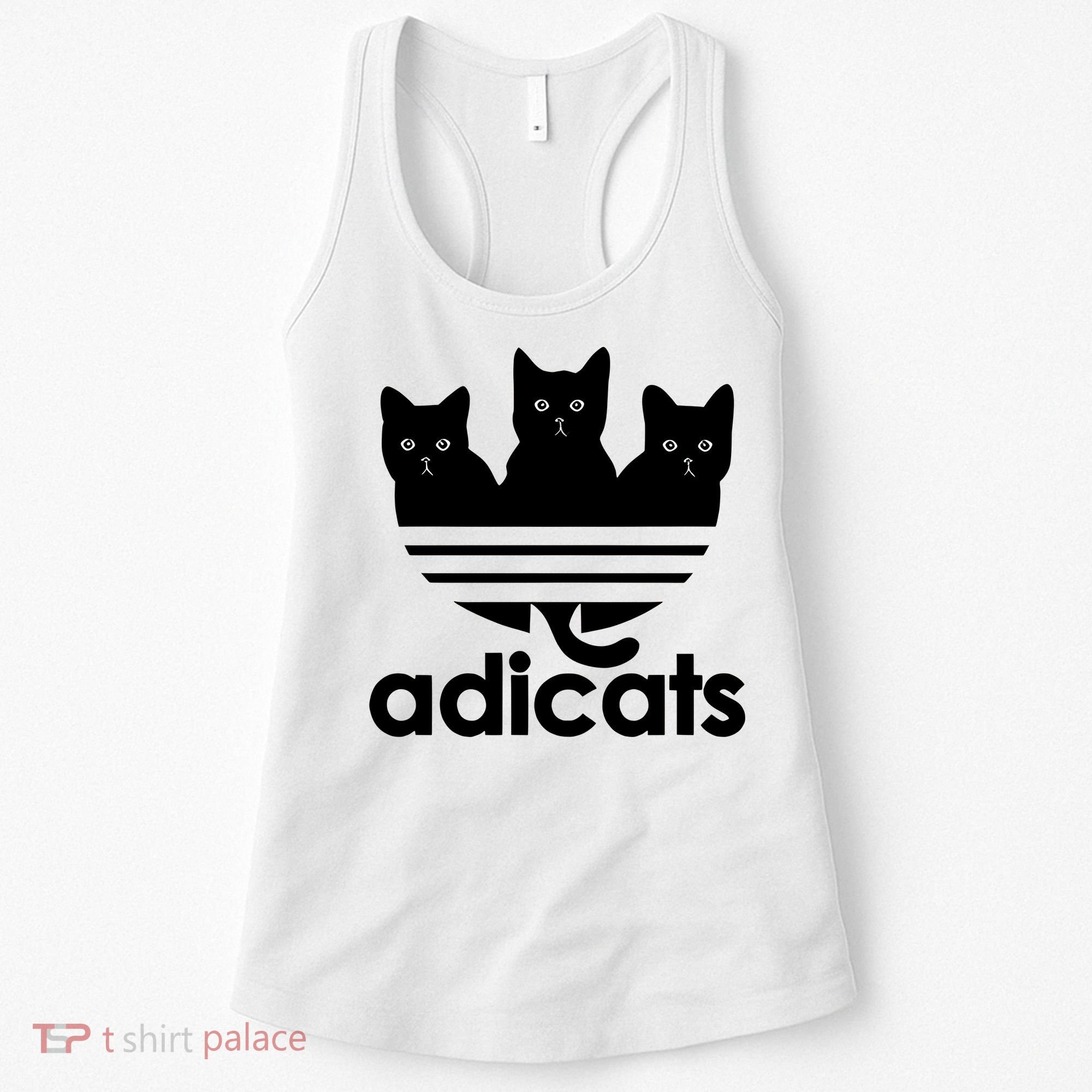 Funny Adicats Cute Cat Lover Pocket Cat Cat Mom Black Cat Women's Tank Top
