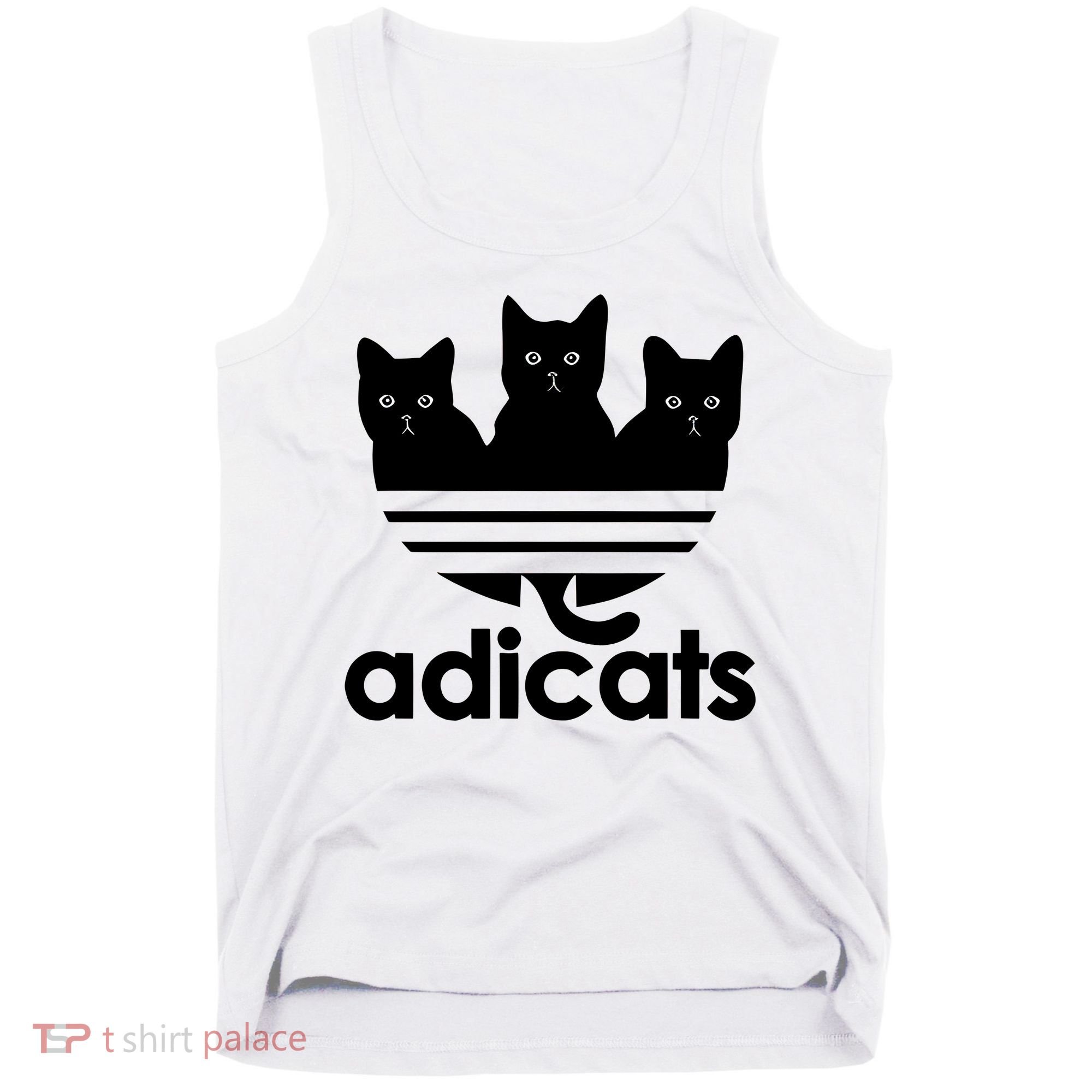 Funny Adicats Cute Cat Lover Pocket Cat Cat Mom Black Cat Tank Top