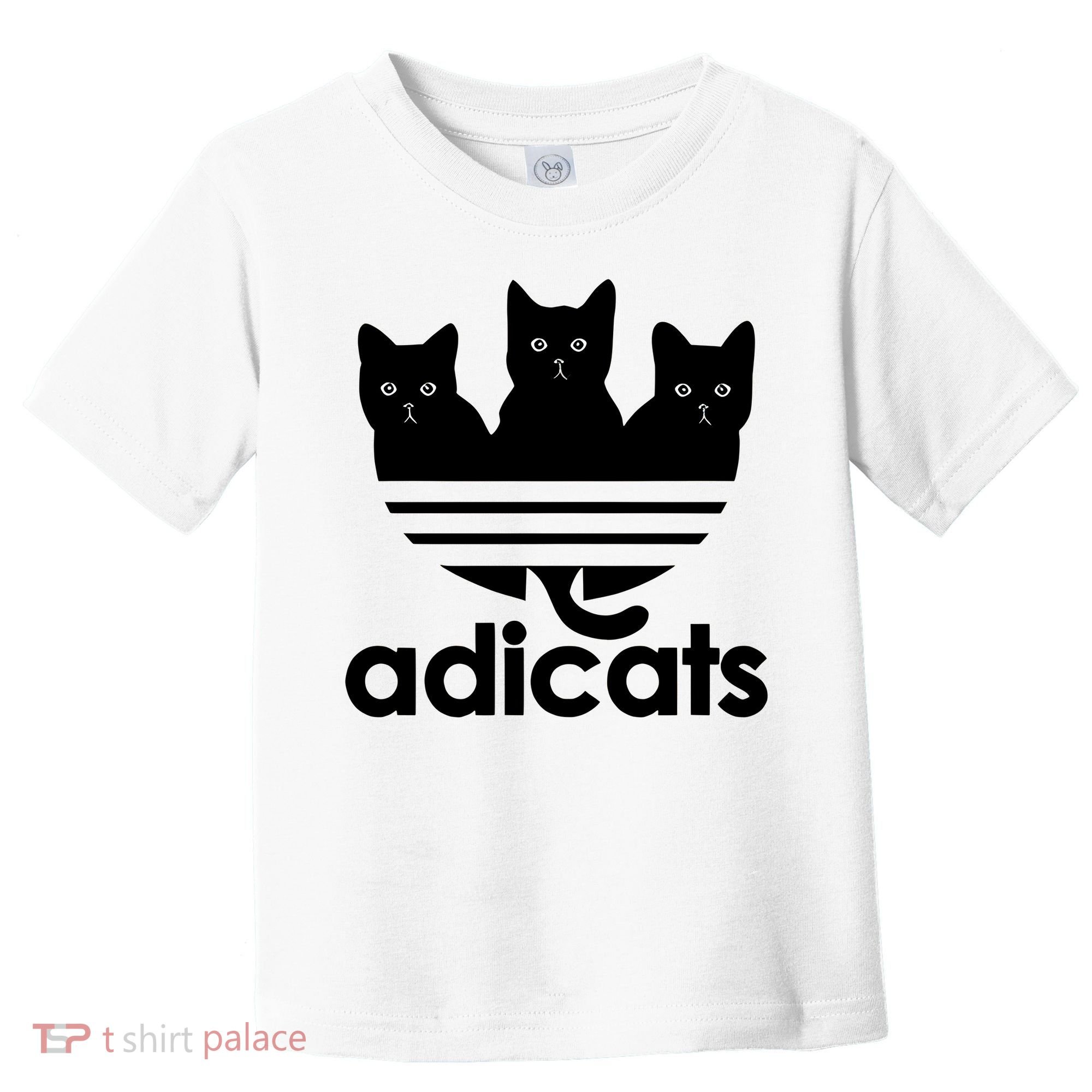 Funny Adicats Cute Cat Lover Pocket Cat Cat Mom Black Cat Toddler T-Shirt