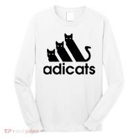 Funny Adicats Cute Cat Lover Pocket Cat Cat Mom Black Cat Long Sleeve Shirt thumb 0