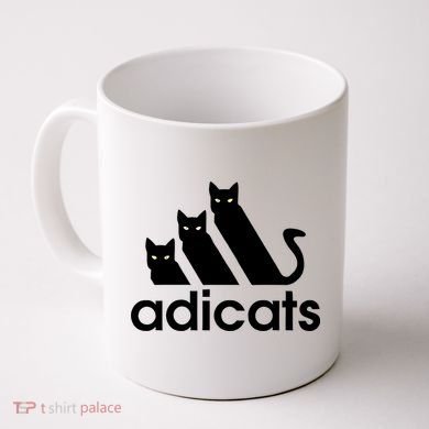 Funny Adicats Cute Cat Lover Pocket Cat Cat Mom Black Cat Coffee Mug