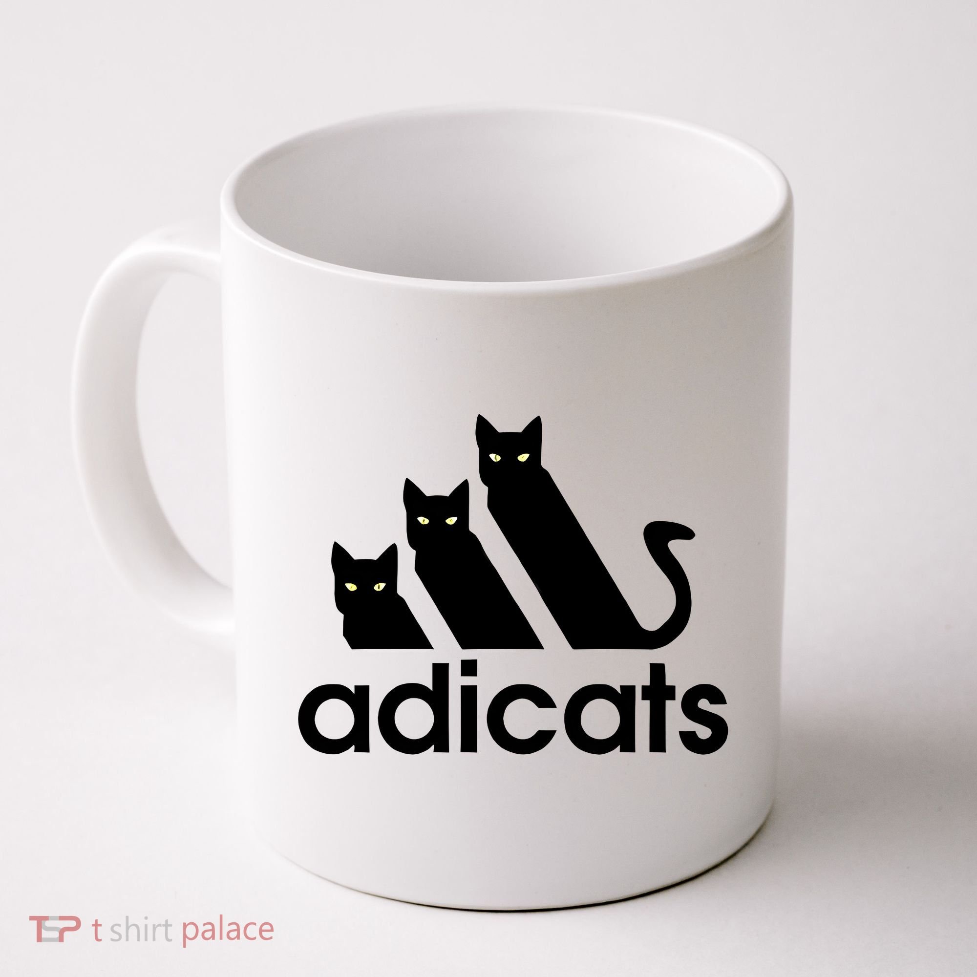 Funny Adicats Cute Cat Lover Pocket Cat Cat Mom Black Cat Coffee Mug